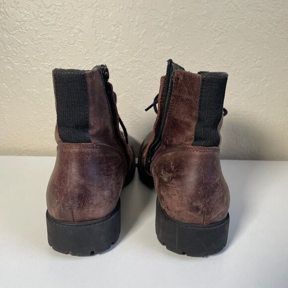 Frye and Co. Cody Lace-Up Boots, Brown Leather, Men's 11 - Picture 9 of 10